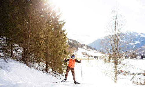 Sportloipe in Bad Kleinkirchheim bei der Sportarena