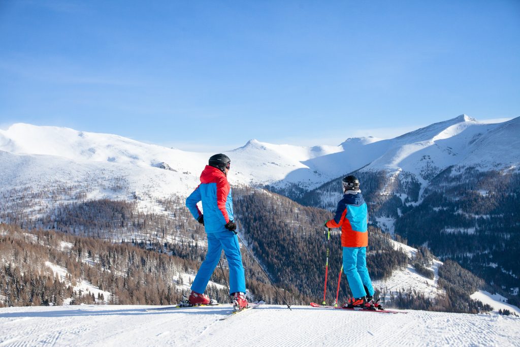 Skifahren mit der Familie in Bad Kleinkirchheim, Kärnten © BRM - Mathias Praegant-2 Familien Skifahren in Bad Kleinkirchheim, Kärnten - Winterurlaub im Süden von Österreich
