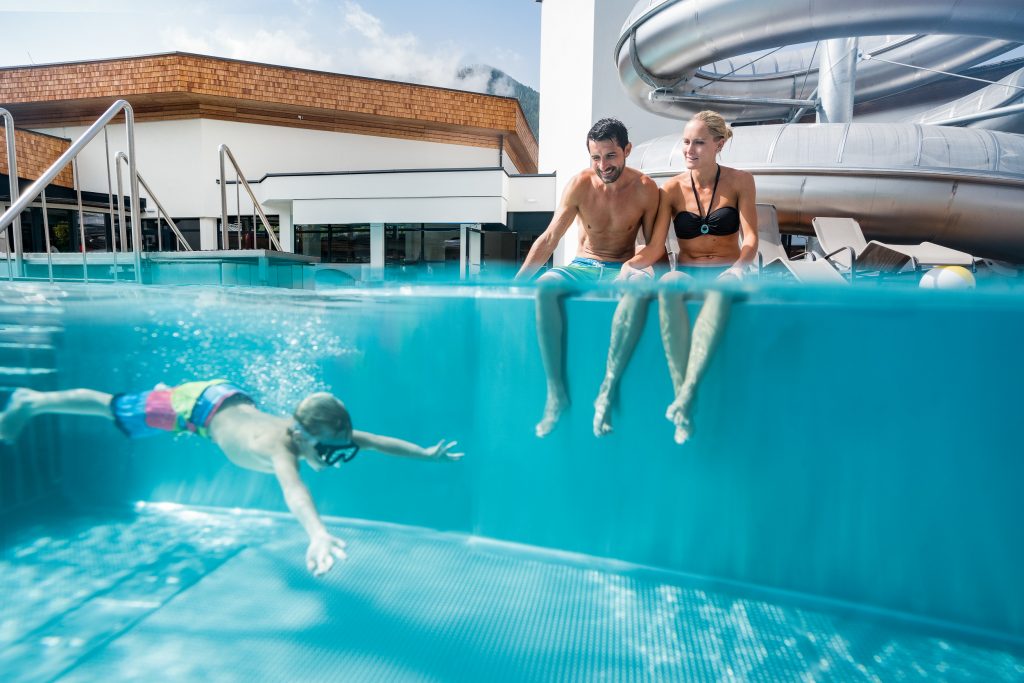 Therme mit Wasserrutsche in Österreich, Kärnten