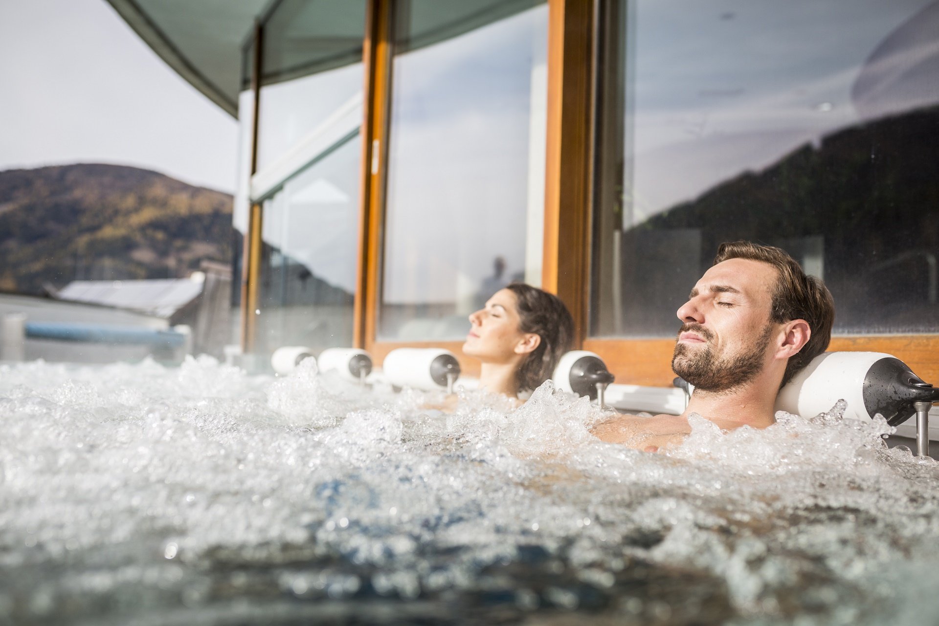 Thermal Römerbad Außenbecken Bad Kleinkirchheim