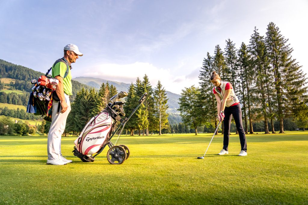 Golf vacation in Carinthia: Bad Kleinkirchheim golf course in the beautiful natural setting of the Nockberge Biosphere Park