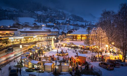 Adventmarkt in Bad Kleinkirchheim direkt neben der Therme St. Kathrein